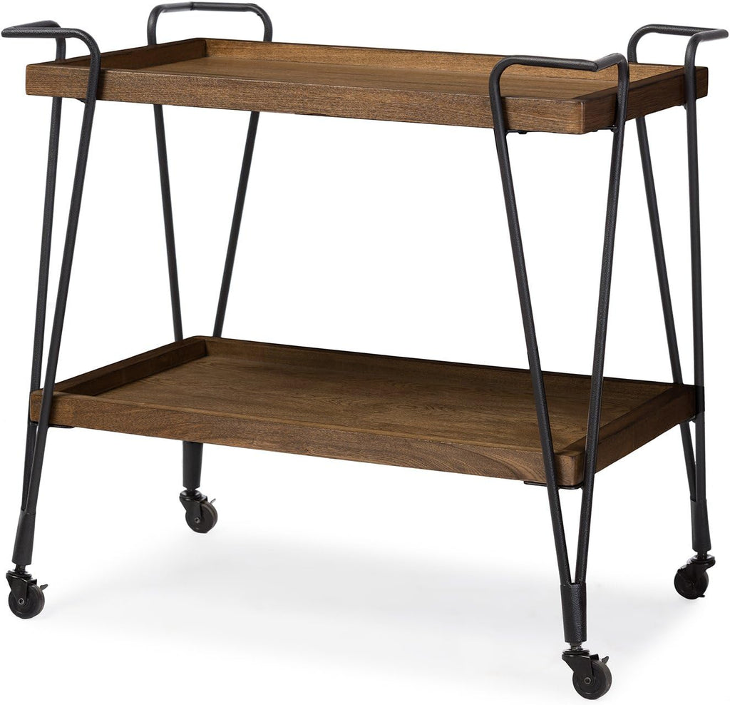 Black Serving Cart S257