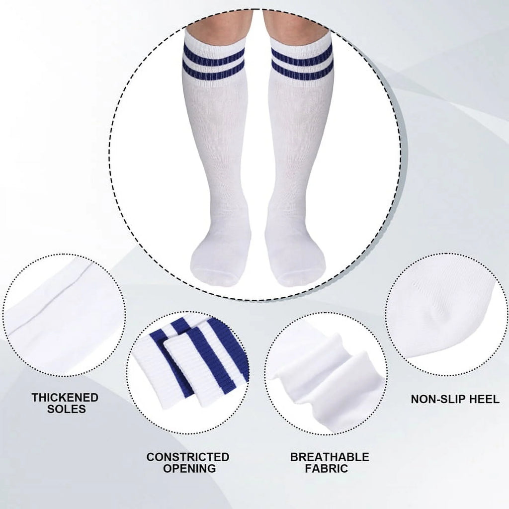 3 Pairs Kids Soccer Socks X409655