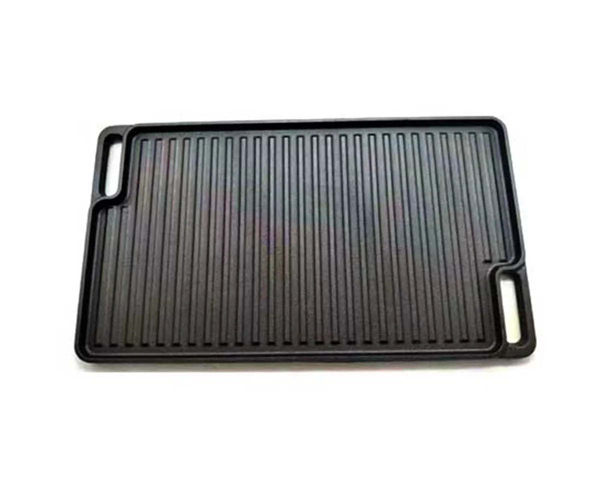 Double Sided Cast Iron Griddle Plate V621