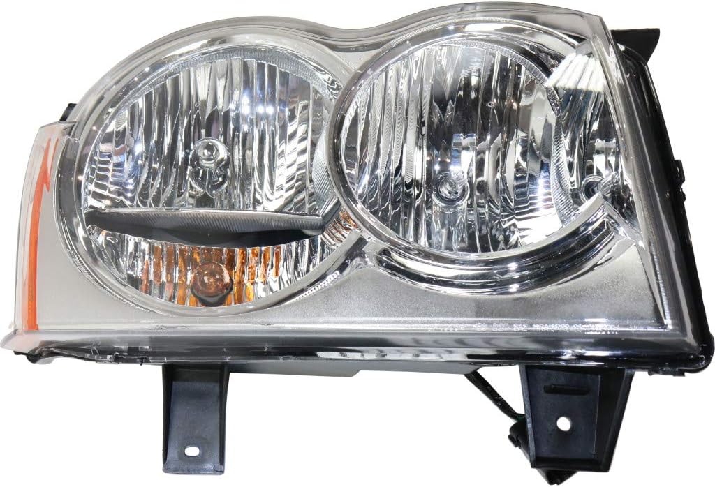 Headlight Assembly for Jeep Grand Cherokee 2005-2007 Passenger Side B211684