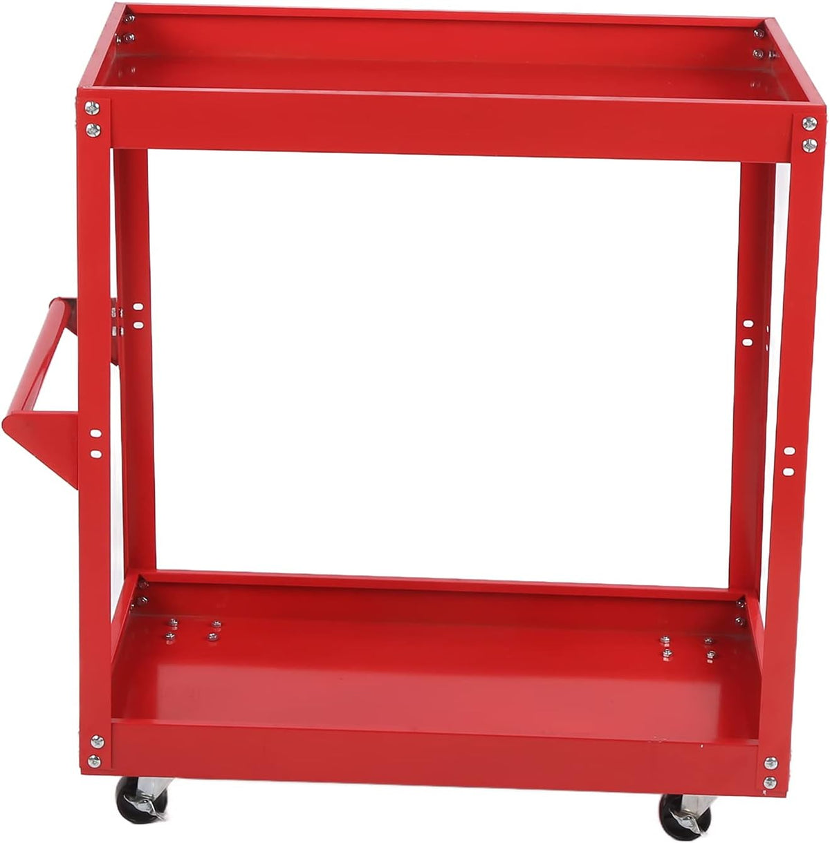 Utility Cart 2-Tray Rolling Storage Trolley H11904