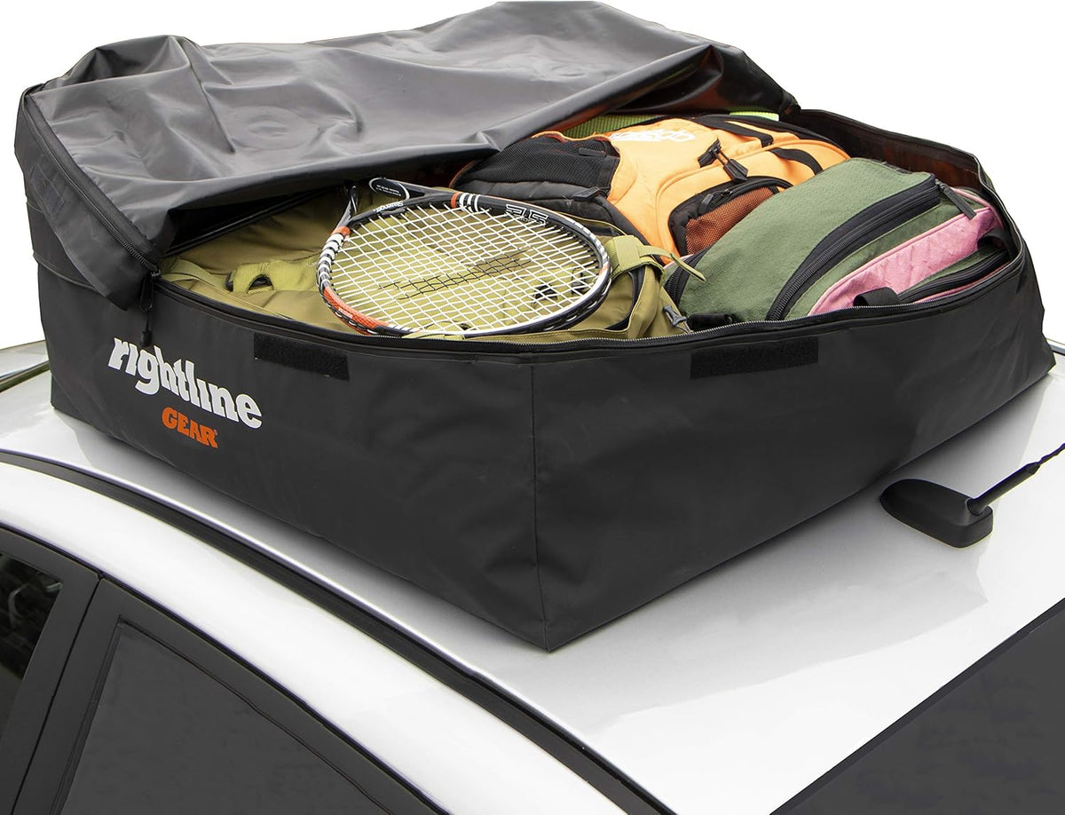 Car Top Carrier, 10 cu ft, Weatherproof A69204