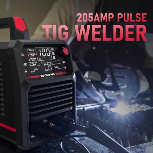200A AC/DC Pulse TIG Welder with Large LED Display V721526