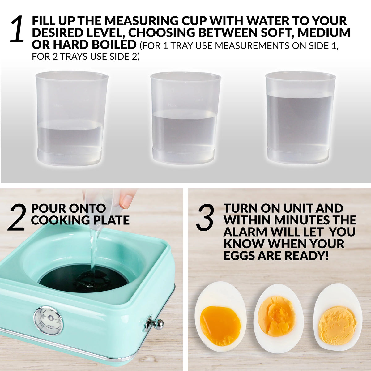 14-Capacity Egg Cooker, Aqua V422