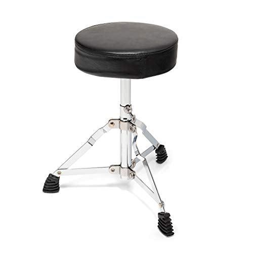 3-Piece Kids Drum Set with 14" Bass, Throne, Cymbal, Pedal & Drumsticks M282
