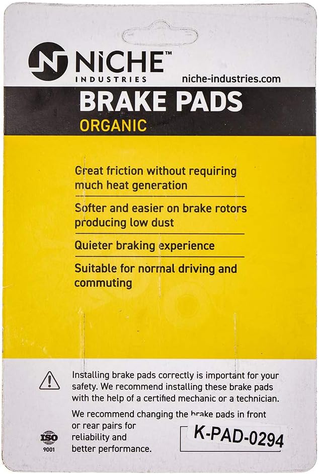 Brake Pad Set Organic Pack of 2 A13119