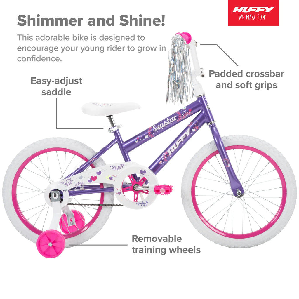 Metallic Purple Kids Bike O683