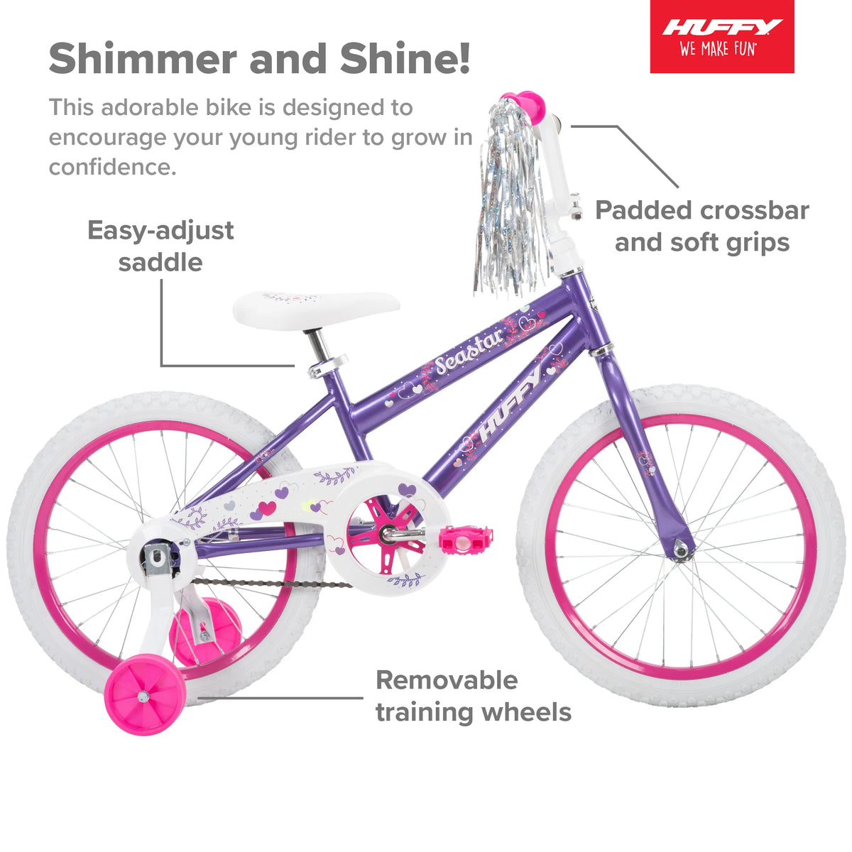 Metallic Purple Kids Bike O683