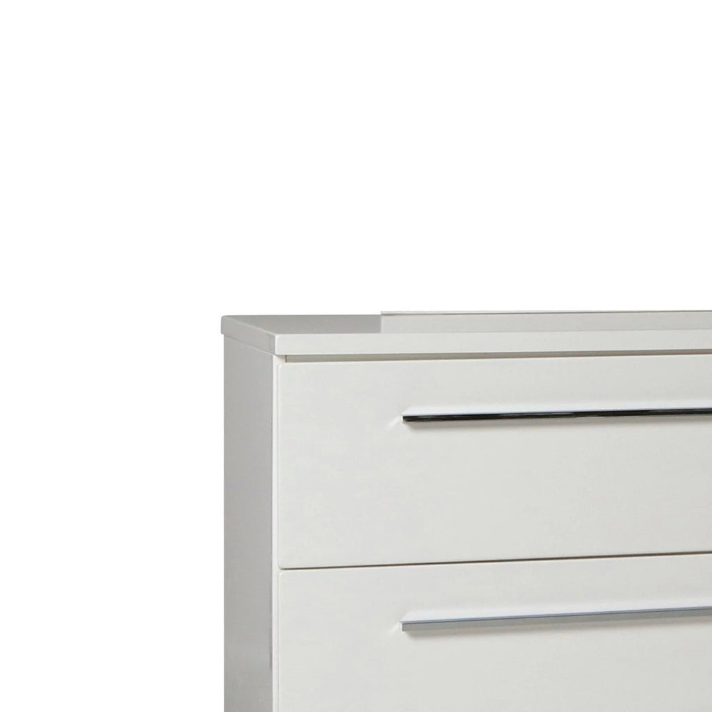 White 6 Drawer Wooden Dresser M832