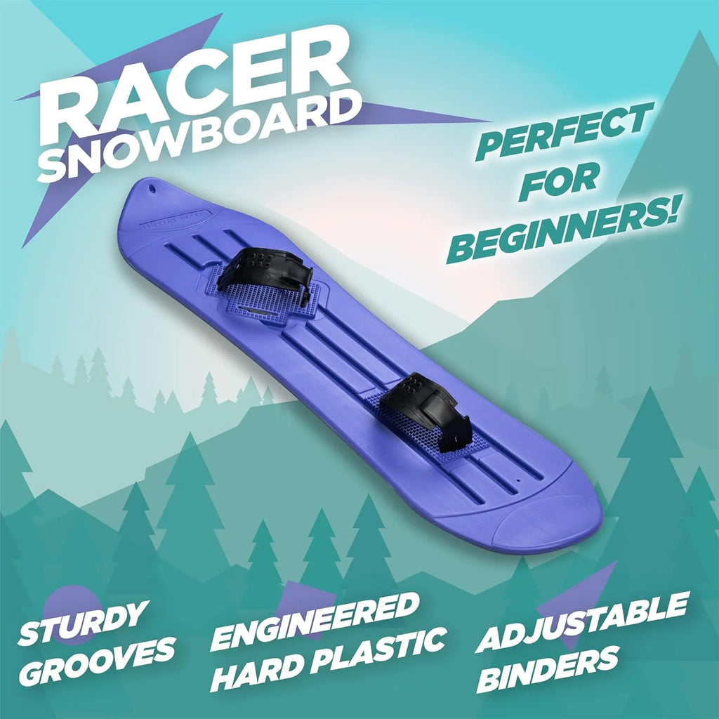 Purple Kids Snowboard with Binders E740968