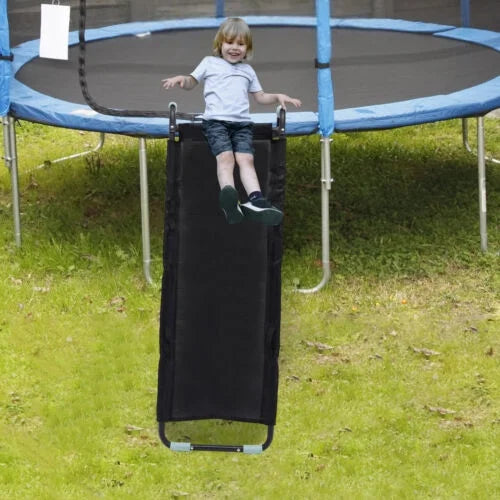 Kids Trampoline Slide 165lb Capacity Indoor Outdoor S43837