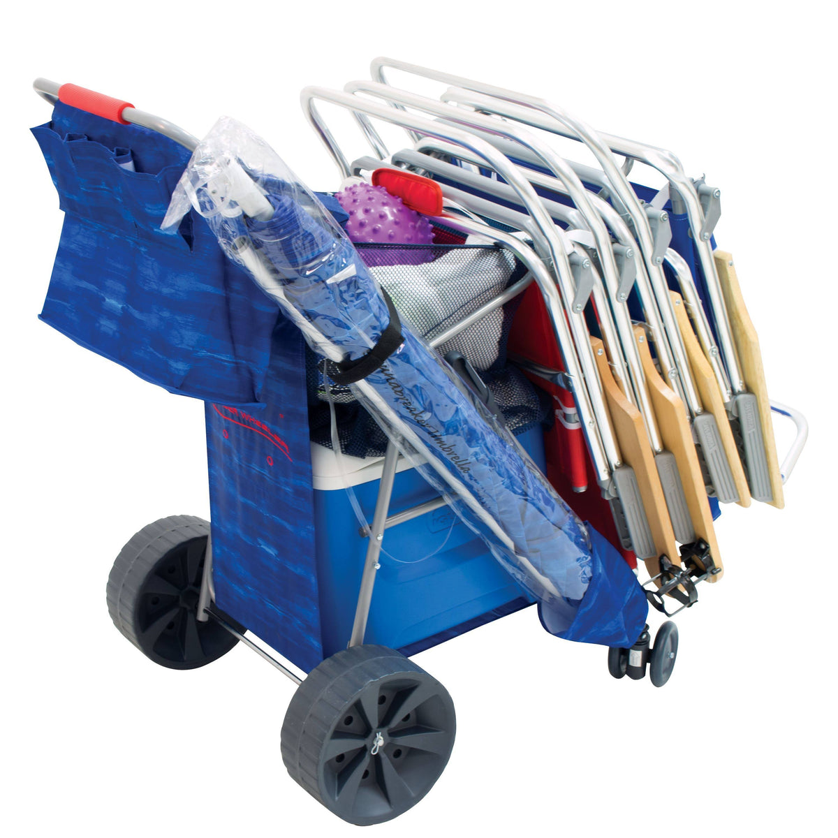 Dark Blue Beach Cart P6633