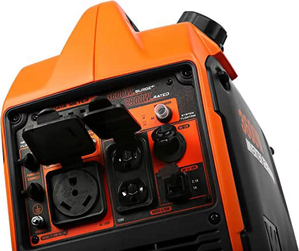 3600-Watt Portable Inverter Generator with Fuel Shut Off S782515