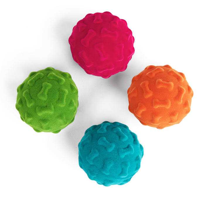 Flocked Foam Dog Toy F59201