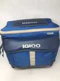 Blue 52 Can Collapsible Rolling Cooler V285577