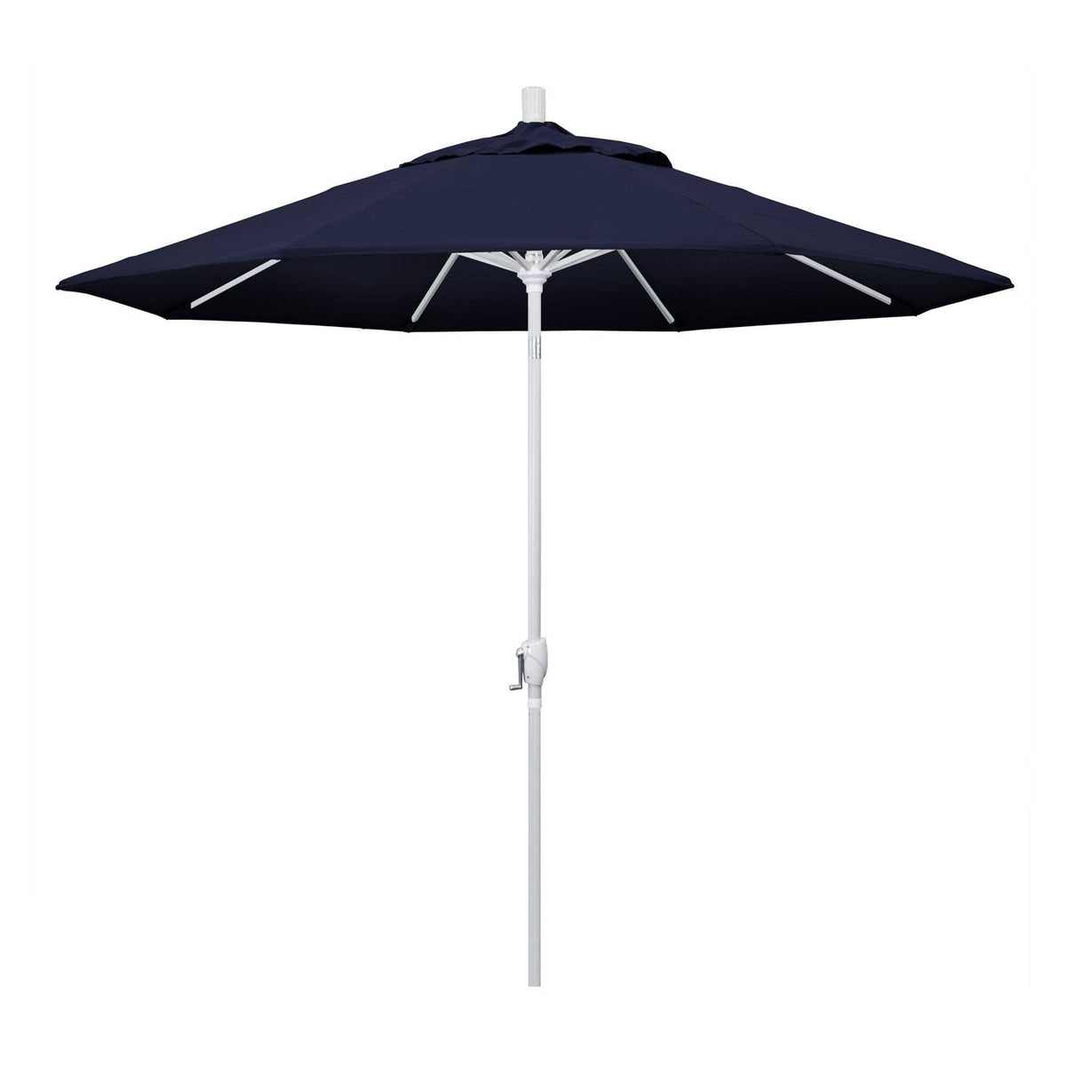 9 ft. Aluminum Push Button Tilt Market Umbrella Navy K537693