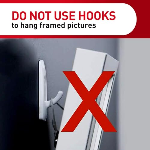 Large Utility Hooks, 7 Hooks, 12 Strips P819