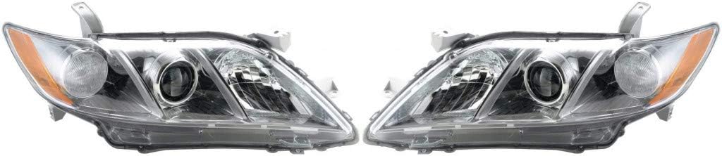 Toyota Camry Headlight 2007 2008 2009 Pair P405