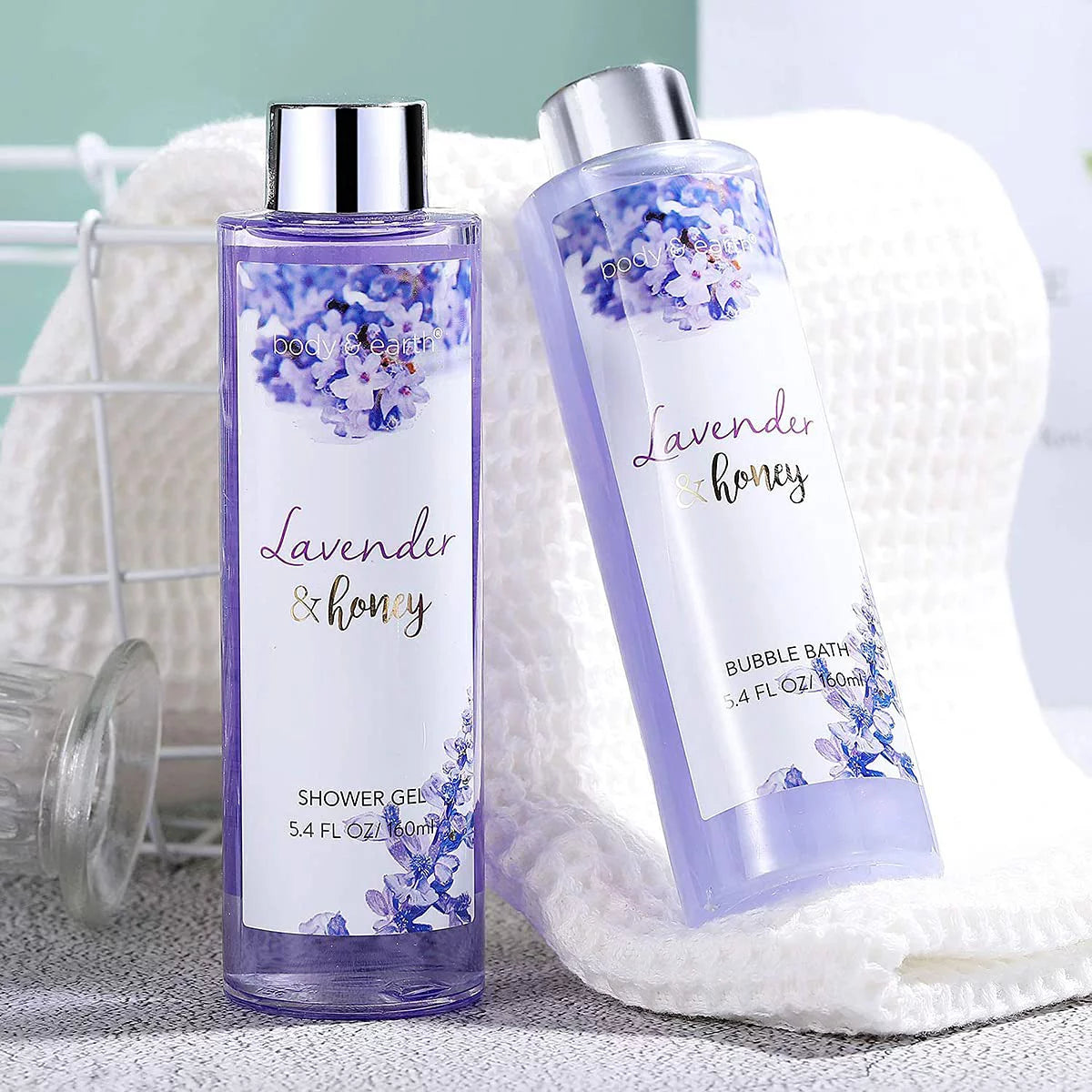 8 Pcs Lavender and Honey Spa Gift Sets D7671