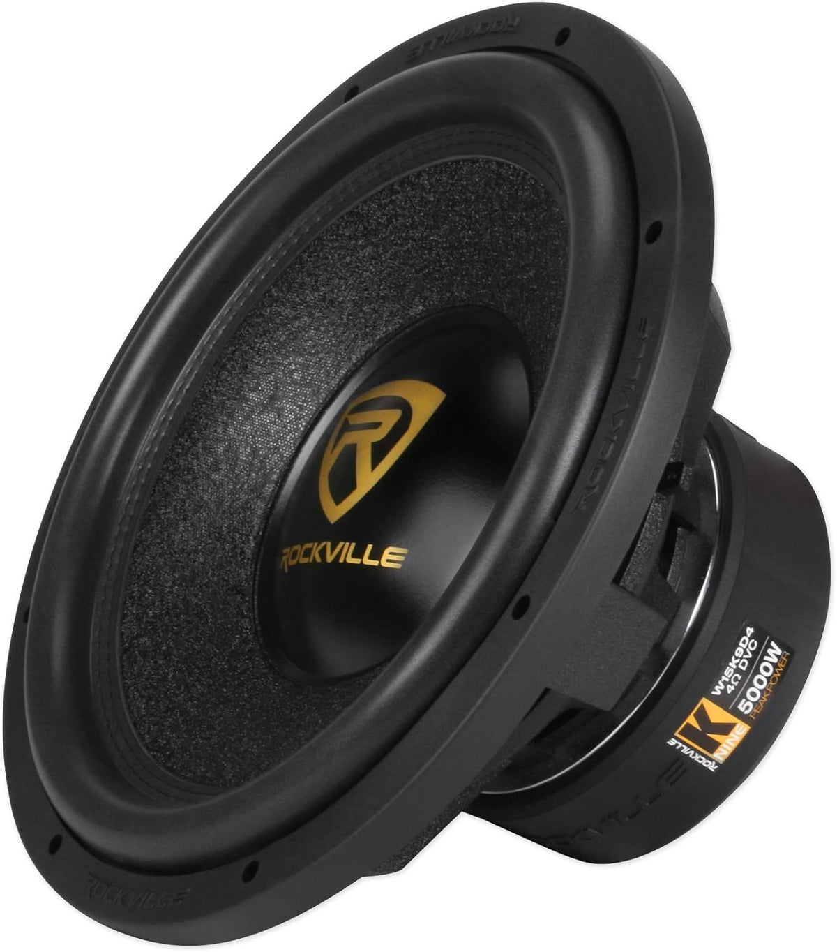 15" 5000 Watt Car Audio Subwoofer with Sealed Sub Box Enclosure E6590