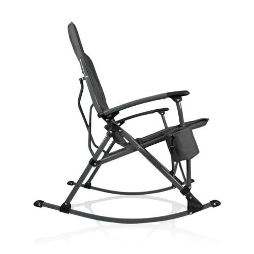 XL Heavy Duty Outdoor Rocking Camp Chair B958339