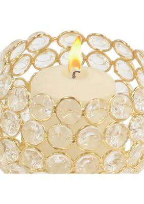 Gold-Tone Candle Holder U543