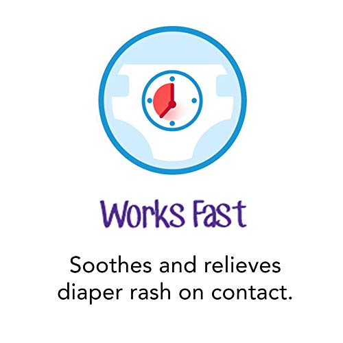 Maximum Strength Baby Diaper Rash Cream with 40% Zinc Oxide, Hypoallergenic Paste, 16 oz T784