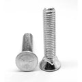 1/2 inch-13 x 1 3/4 inch Grade 5 Plow Bolt Flat Head Zinc Plated Pk 100 F599651