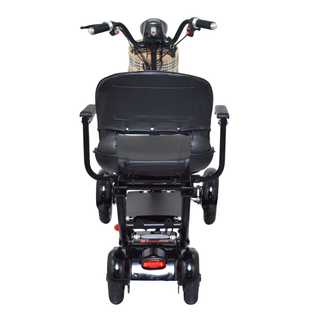 Compact Electric Scooter with Adjustable Seat and Padded Armrests E1276