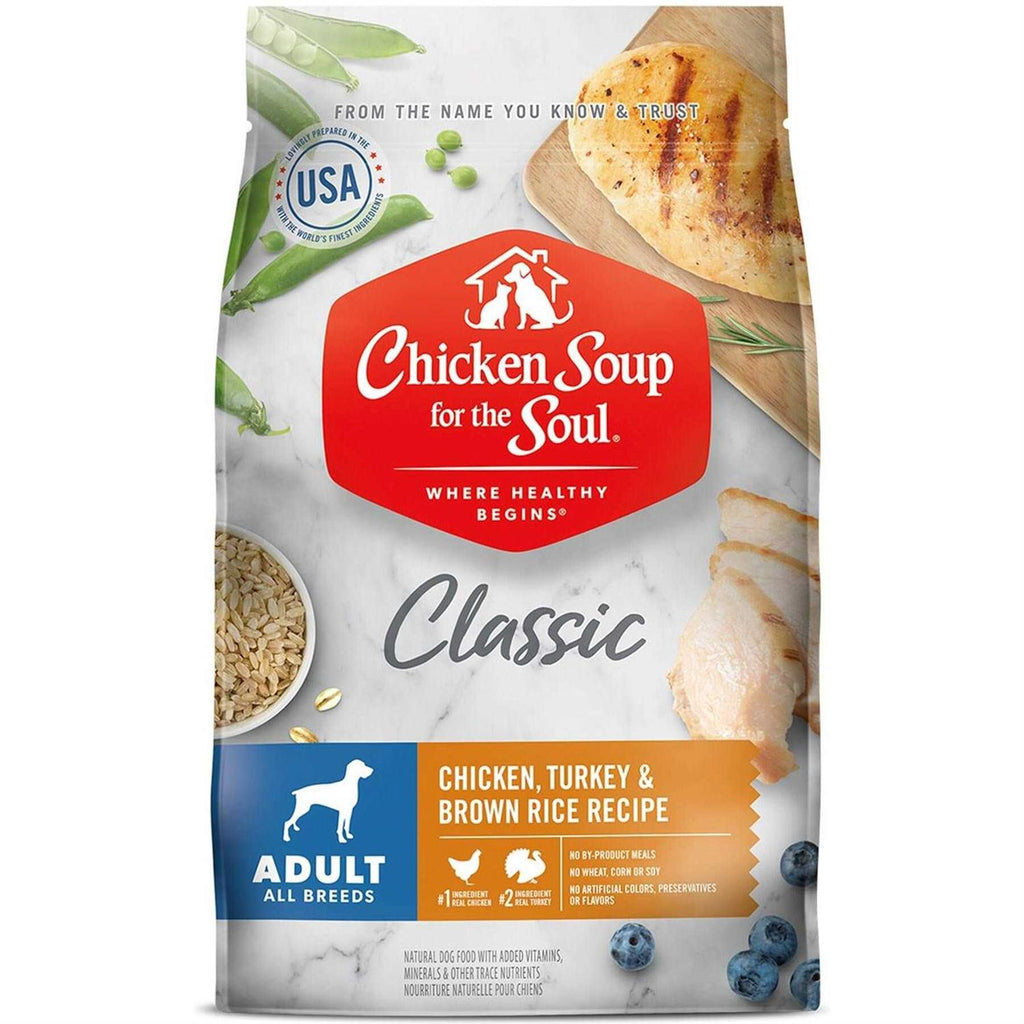 Chicken Turkey Brown Rice Dry Dog Food X41559