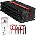 2000 Watt Pure Sine Wave Inverter 12V DC to 110v/120v AC X910927