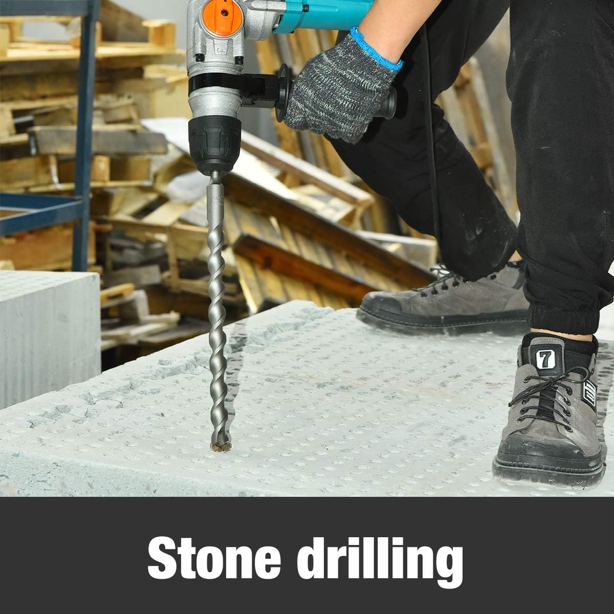 1-1/8 SDS-Plus Rotary Hammer Drill with Safety Clutch C5363