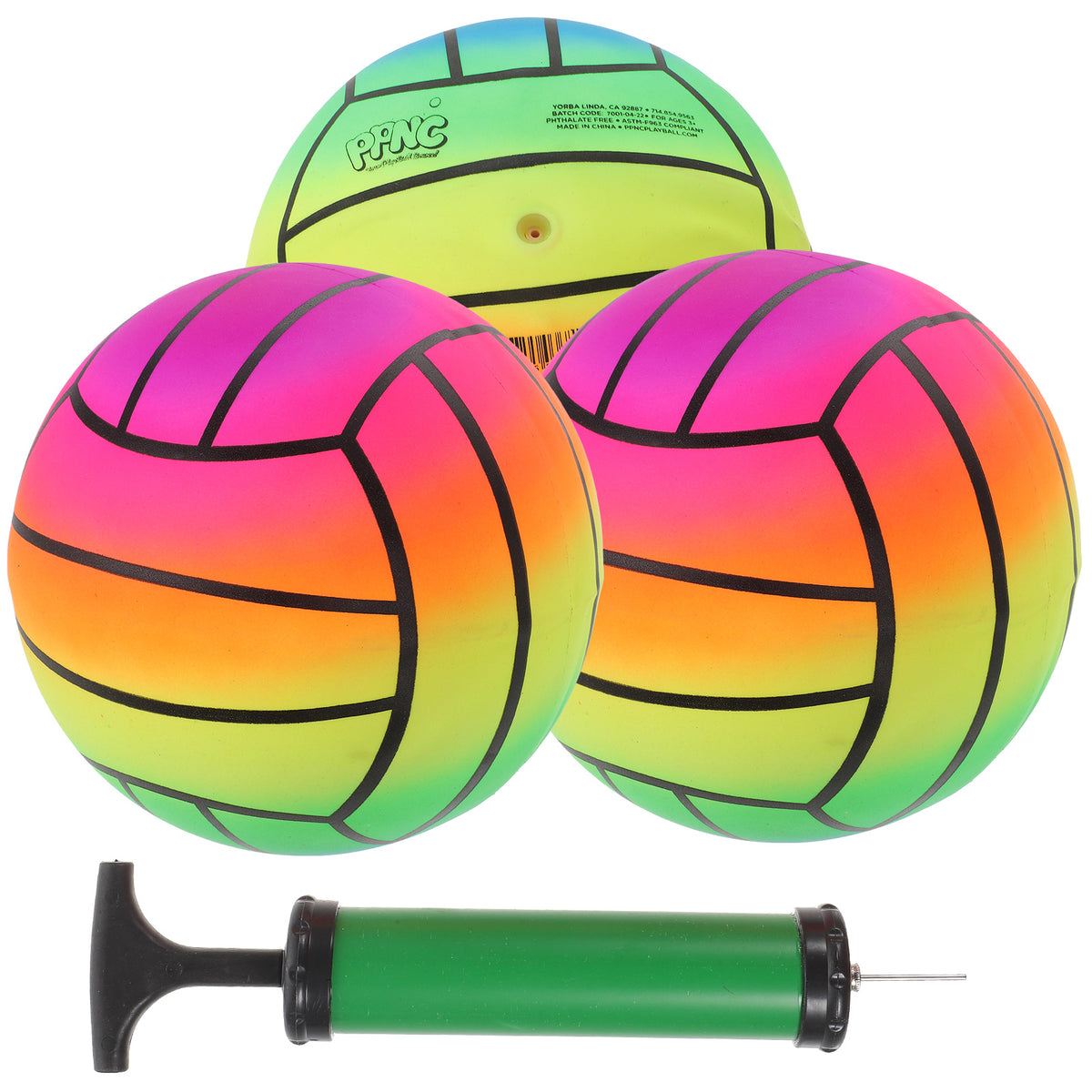 4pcs Kids PVC Inflatable Ball Toy T625304
