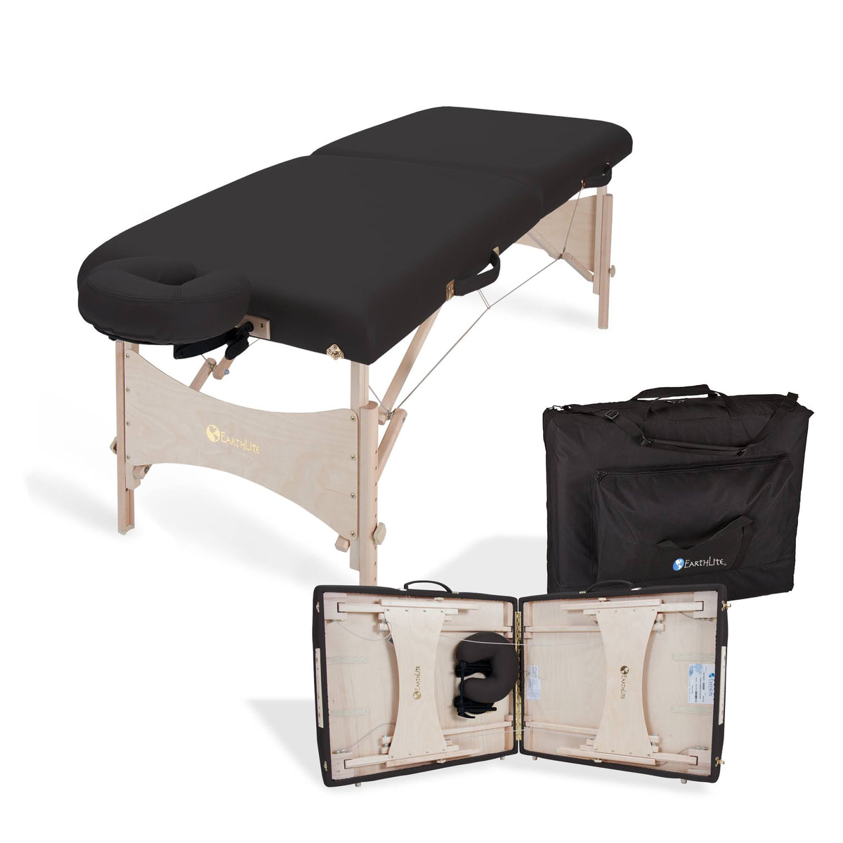 Portable Massage Table with Adjustable Headrest L376