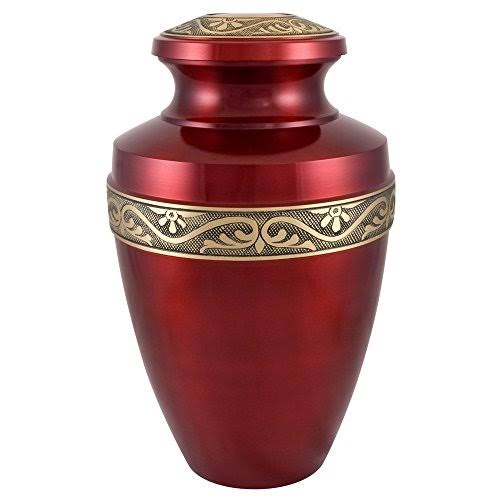 Extra Large Brass Cremation Urn K3254