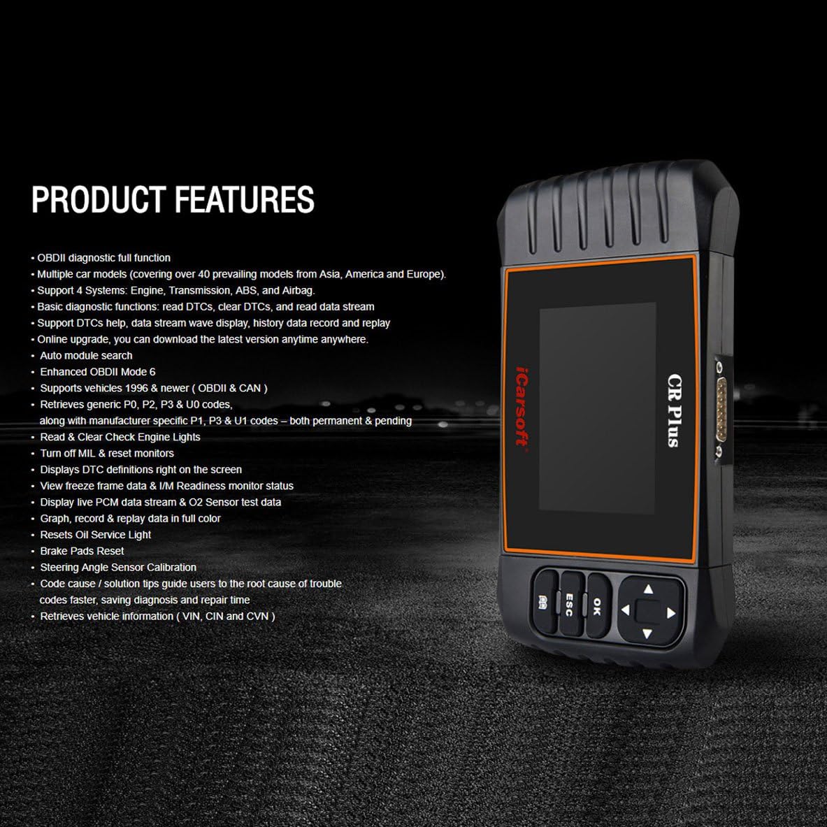 professional universal OBD2 diagnostic scanner L778359