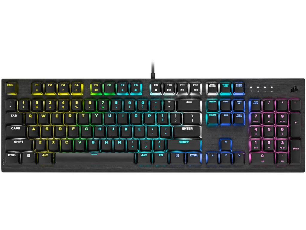 Mechanical Gaming Keyboard with Cherry MX Low Profile Speed Keyswitches K22042