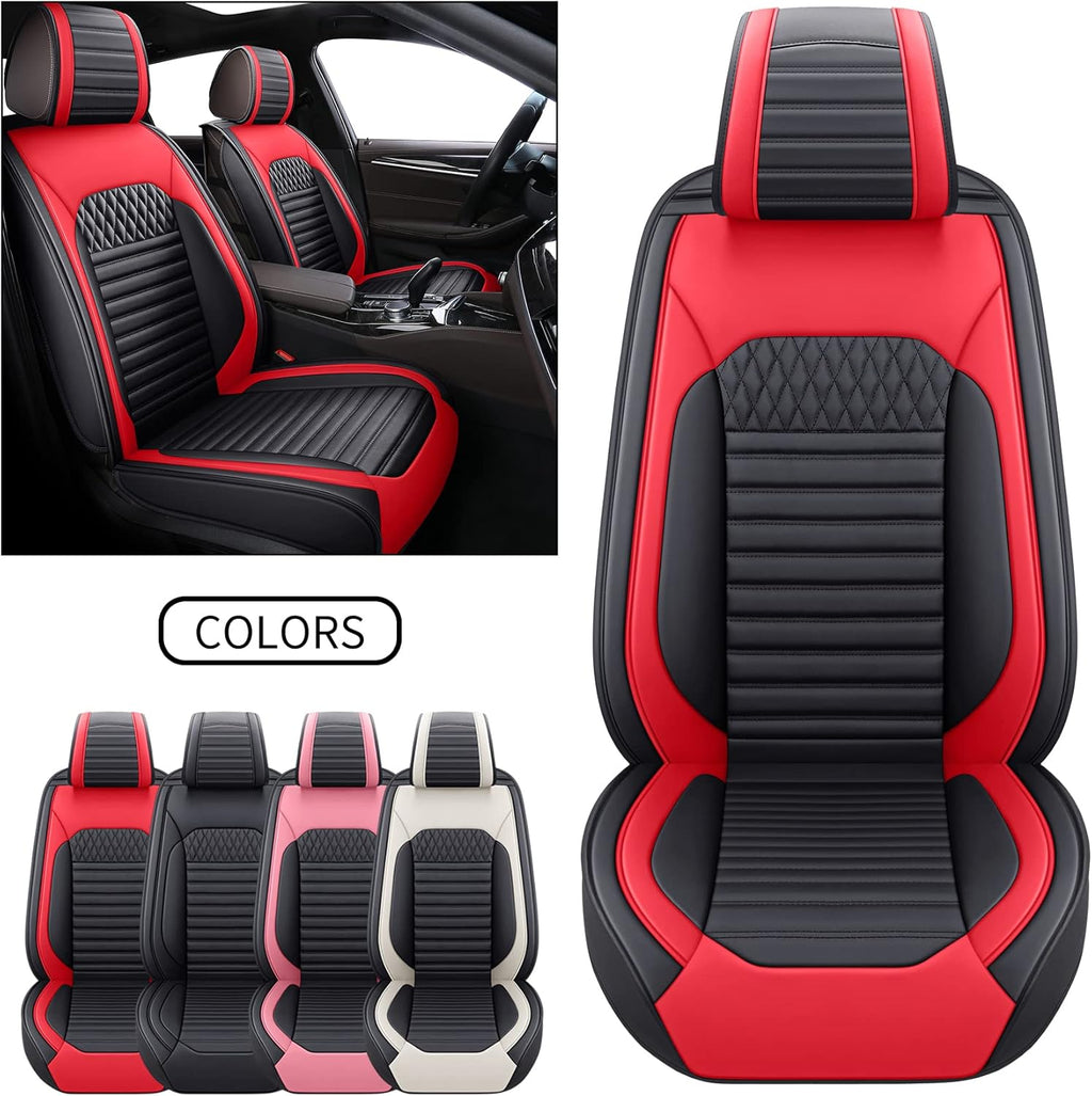 Black and Pink Full Set Seat Covers R467349
