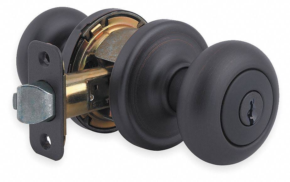 Venetian Bronze Knob Lockset Y38165