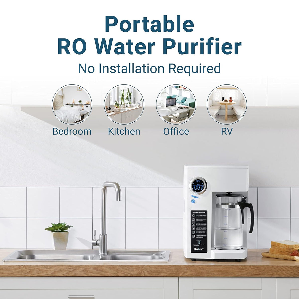 Countertop Reverse Osmosis Water Filter U512
