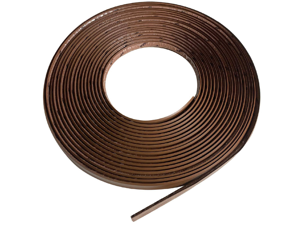 3/4 inch Flexible Trim Moulding Caulk Strips, Dark Brown, 50 ft H232459