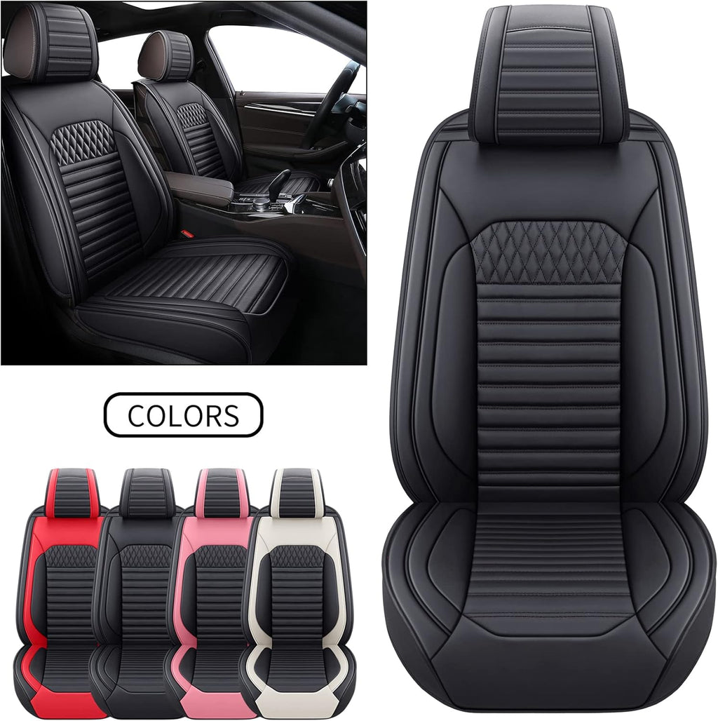 Black and Pink Full Set Seat Covers R467349