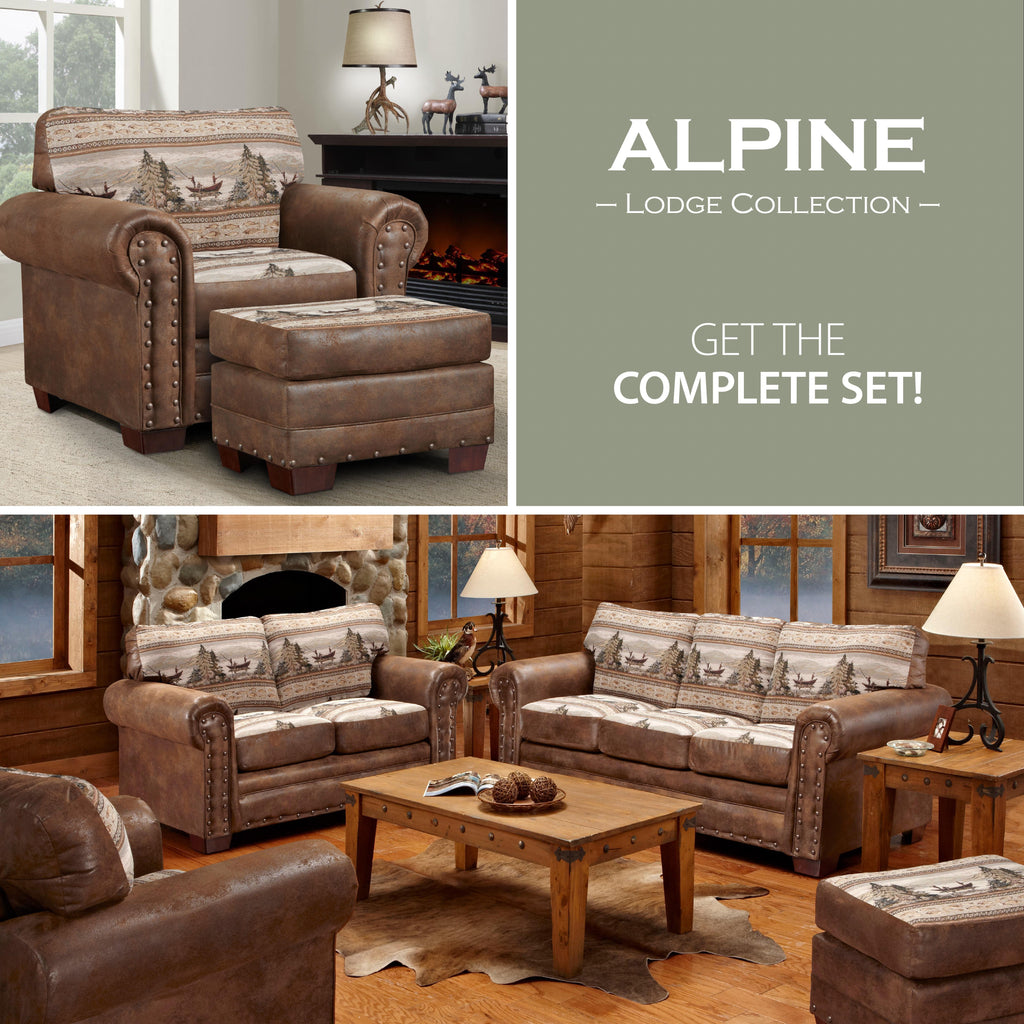 Arm Chair with Ottoman K67876