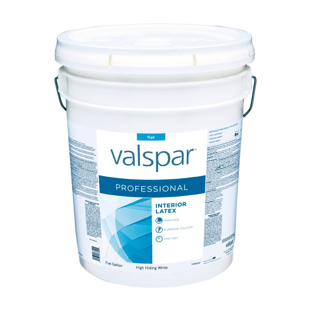 Basic White Flat Interior Paint 5 gal. L1310