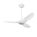 52 Ceiling Fan with White Blades and White Finish W153