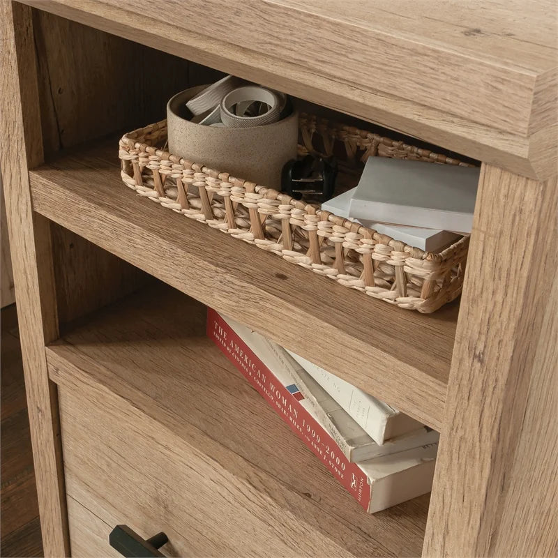 Engineered Wood Desk in Prime Oak Finish F5224