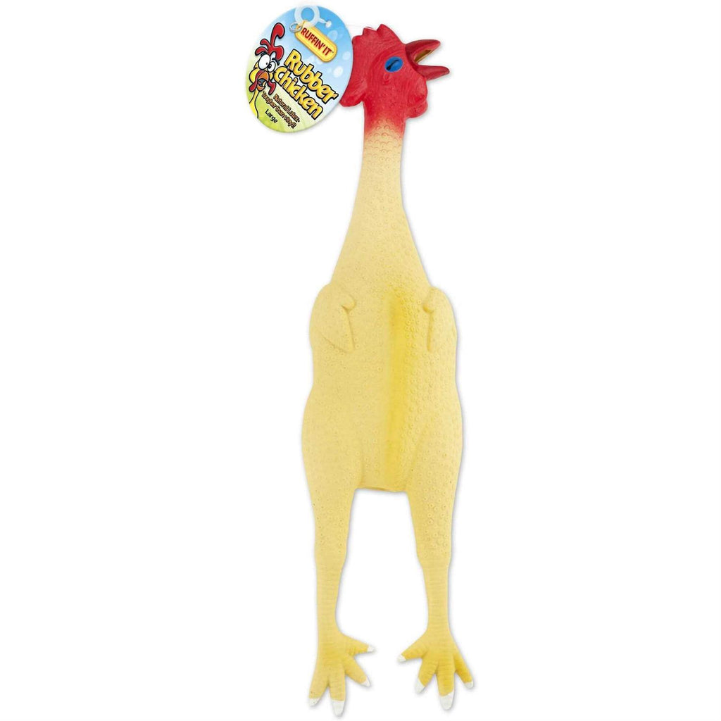 Rubber Chicken Dog Toy I4851