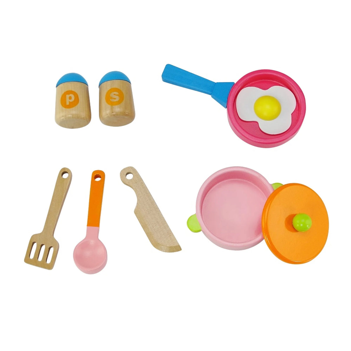 14.5 inch Doll Kitchen Set with Baking Oven, Stove, Sink and Cookware Accessories R4158