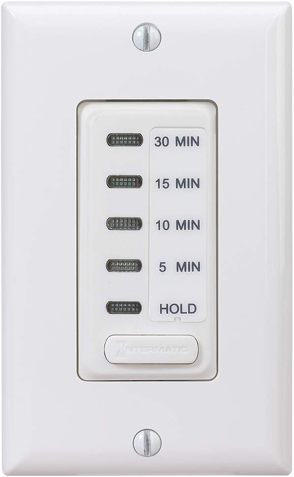 White Electronic Auto-Off Timer 5/10/15/30 Minutes U2257