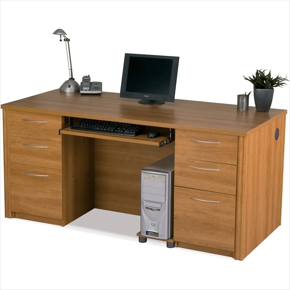 Tuscany Brown Executive Desk Kit G523